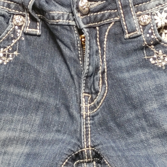 Miss Me Signature Boot Cut Jeans Size 27 - Picture 6 of 13